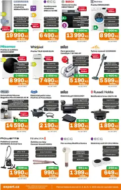 Náhled letáku Expert elektro leták od 14.05.2026 | Strana: 4 | Produkty: Multifunkční hrnec, Russell Hobbs, Žehlička na vlasy, Vařič