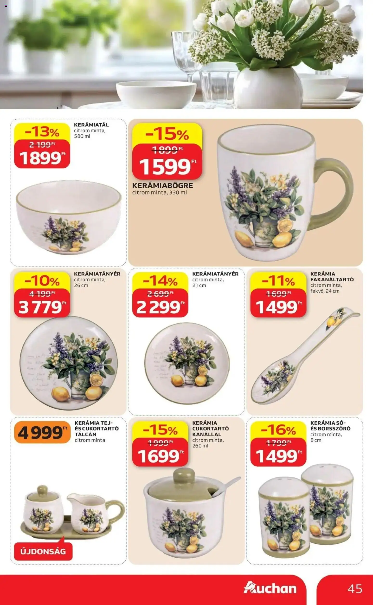 Auchan akciós ujság - amely érvényes a következő dátumtól: 30.04.2026 | Oldal: 45