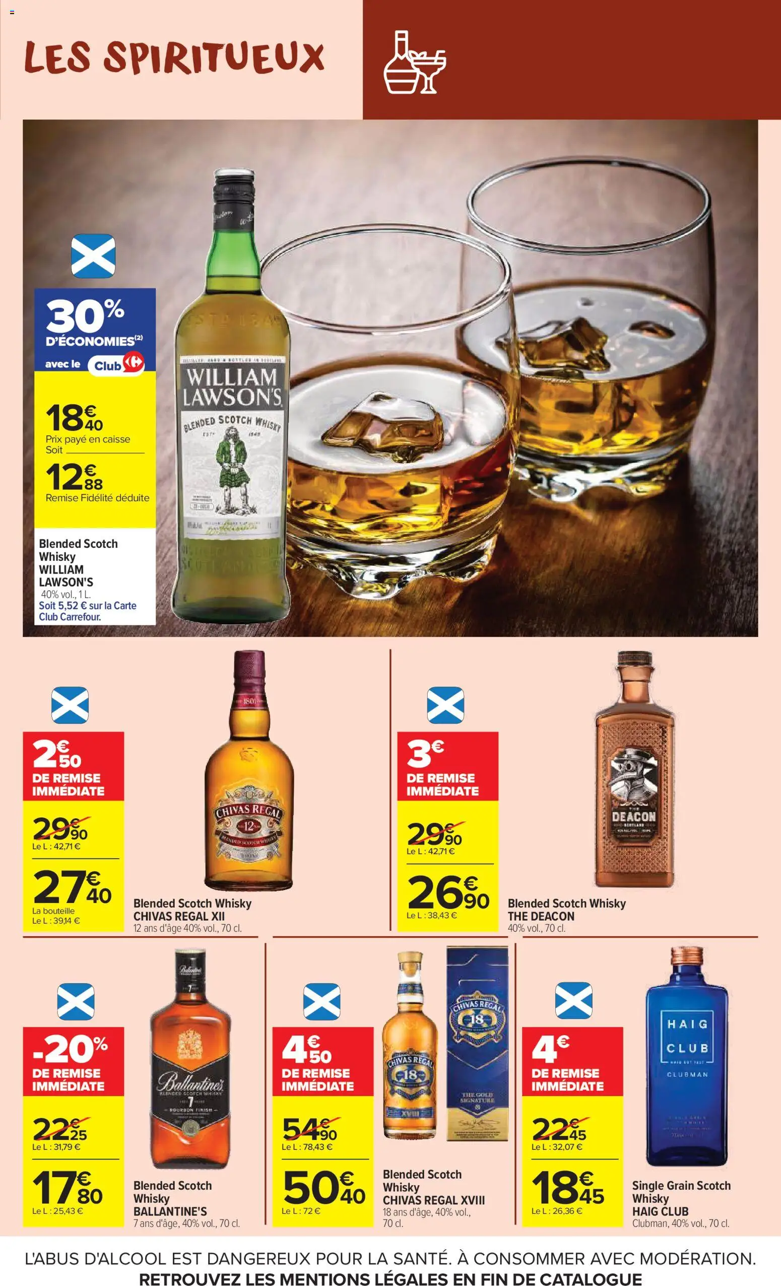 {H1} | Page: 11 | Produits: Whisky, Scotch whisky Ballantine's, Thé