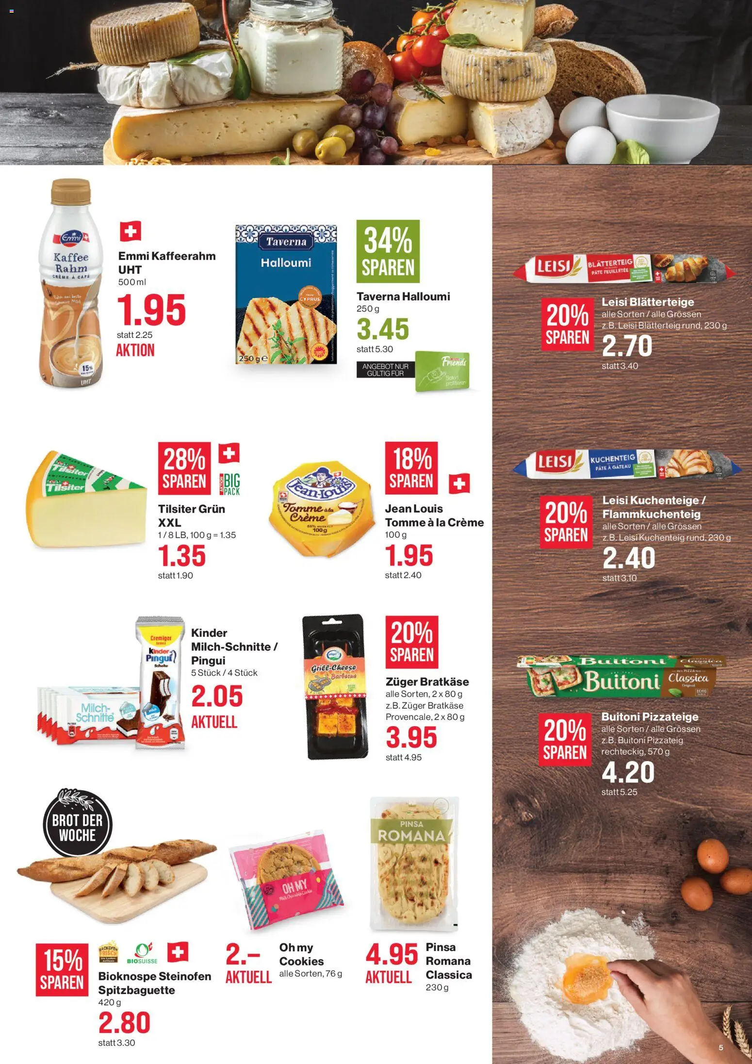 SPAR aktionen – gültig ab 21.05.2026 | Seite: 5 | Produkte: Milch, Kaffee, Backofen, Creme