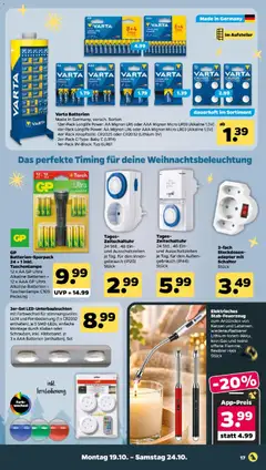 Netto Prospekt ab 19.10.2026 gültig | Seite: 21 | Produkte: Adapter, Batterien