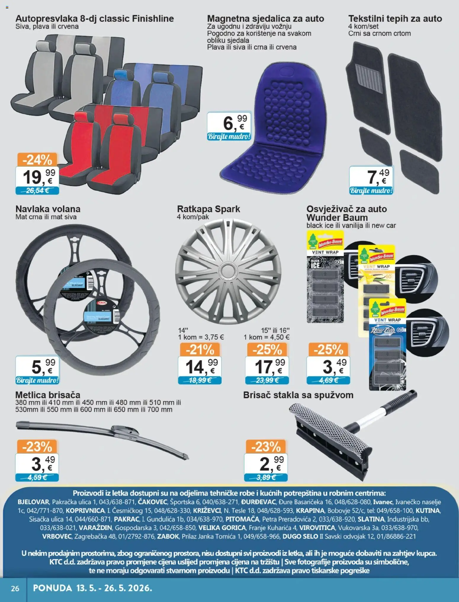KTC katalog | vrijedi od 13.05.2026 | Stranica: 26 | Proizvodi: Tepih