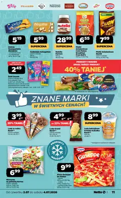 Pogląd oferty "Netto gazetka od czwartku spożywcza" - ważna od 02.07.2026 | Strona: 11