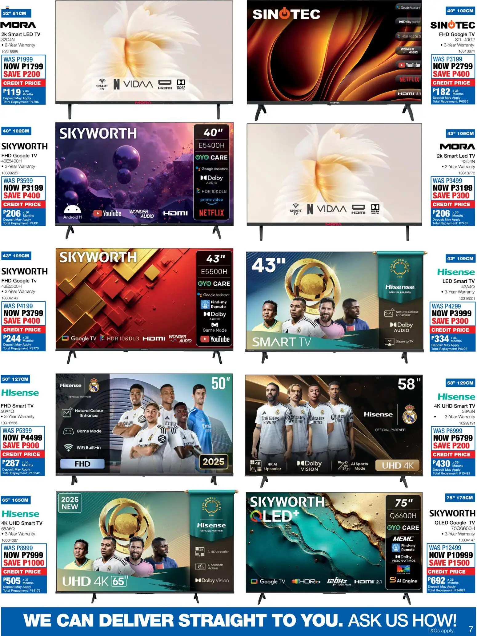 New OK Furniture catalogue – valid from 18.05.2026 | Page: 7 | Products: Audio, TV, Remote