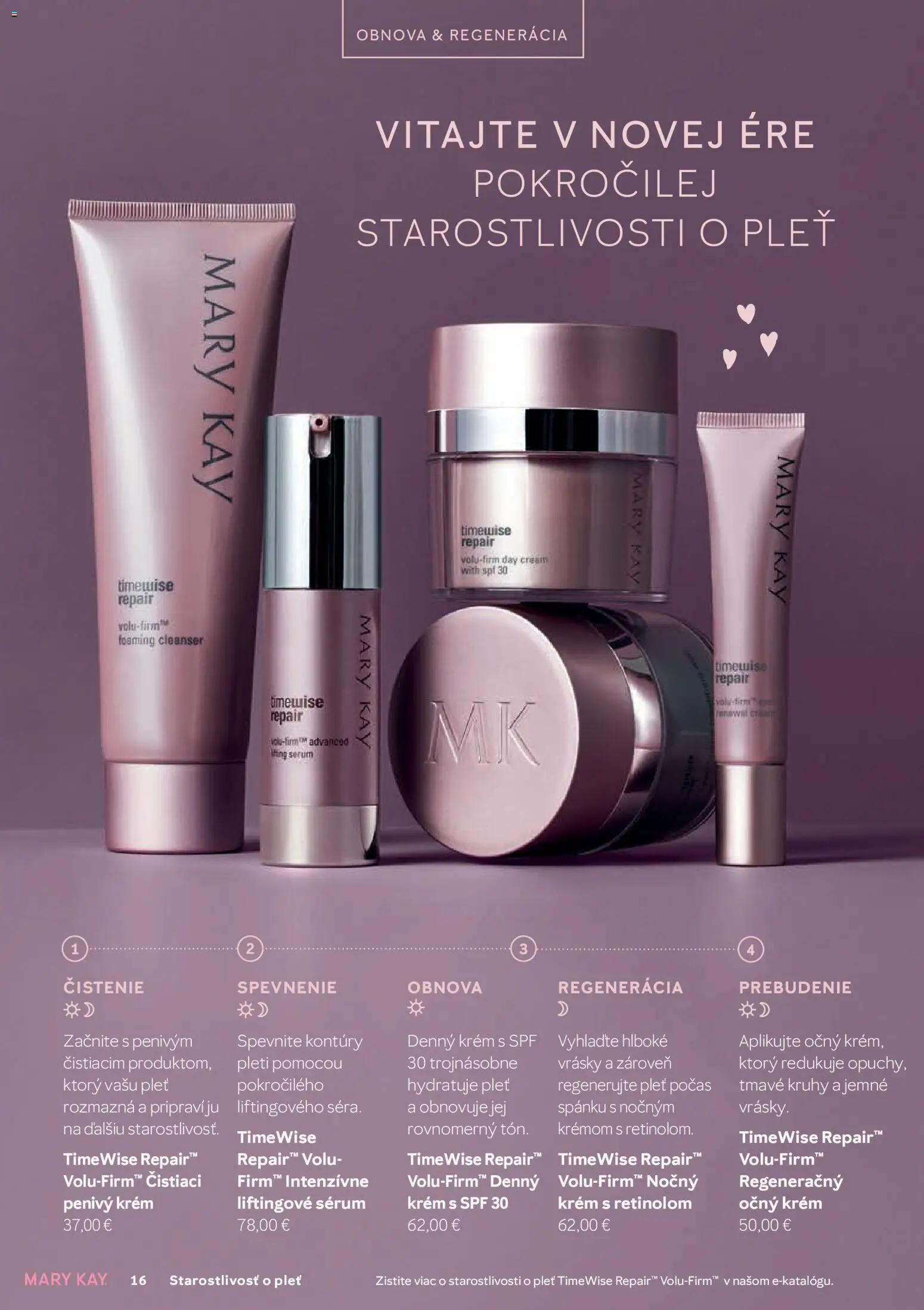 Nové Mary Kay akcie – leták je platný od 01.04.2026 | Strana: 16 | Produkty: Krém
