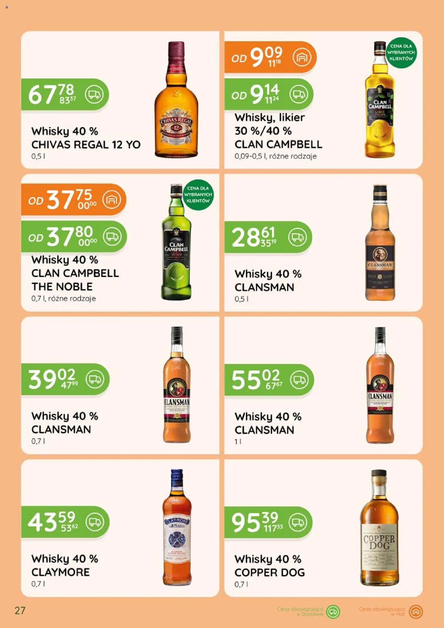 Eurocash gazetka - Katalog Alkoholowy od 01.09.2026 | Strona: 27 | Produkty: Chivas Regal, Chivas regal 12, Regał, Whisky