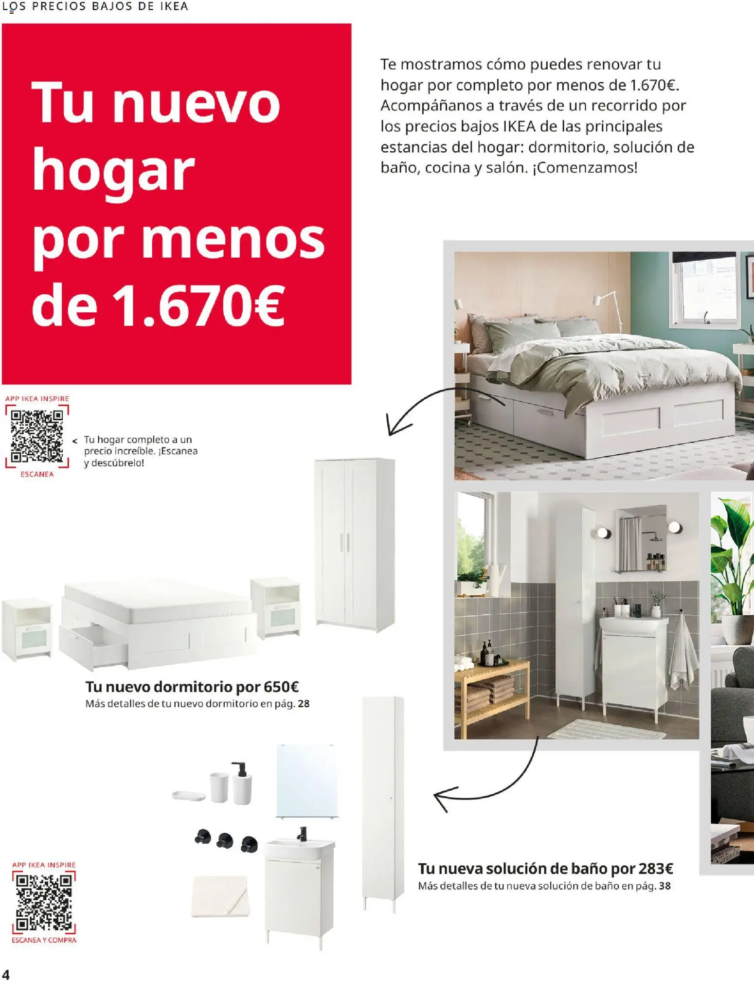 IKEA - Precios bajos │ válido desde el 01/09/2026 | Página: 4 | Productos: Té, Cocina, Baño