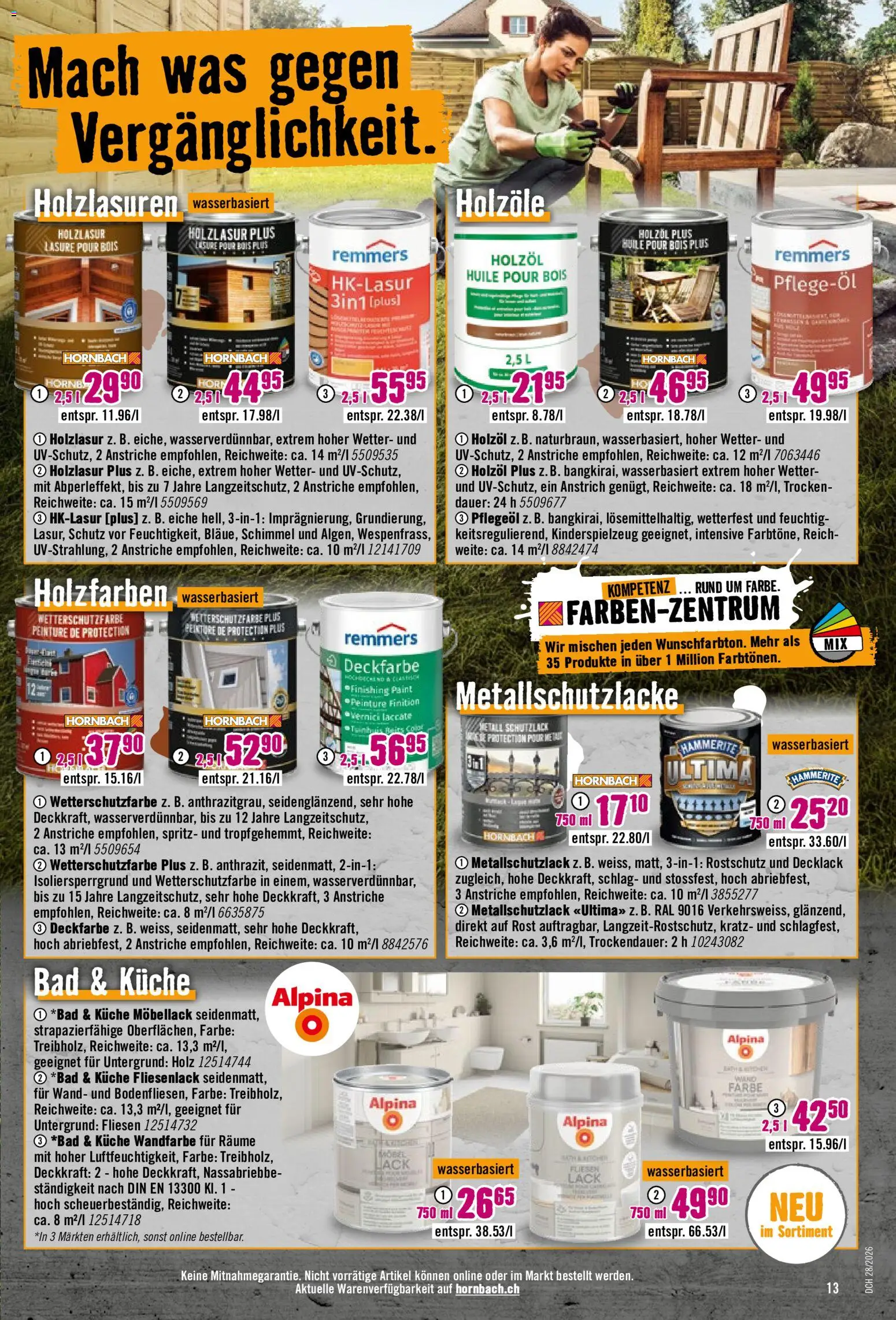 Hornbach aktionen – gültig ab 07.07.2026 | Seite: 13 | Produkte: Bad
