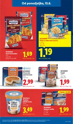 MCENNEDY Cheesecake slana karamela, 475 g - Pregled kataloga iz trgovine Lidl, vrijedi od 15.06.2026 | Stranica: 19