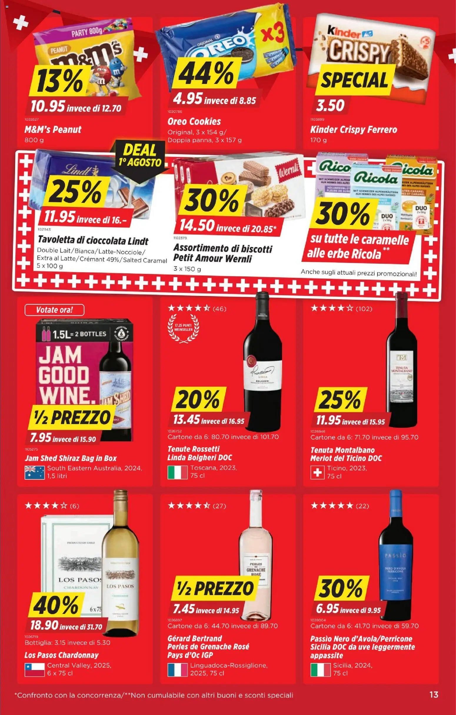 Denner aktionen IT – gültig ab 30.07.2026 | Seite: 13 | Produkte: Box, Merlot