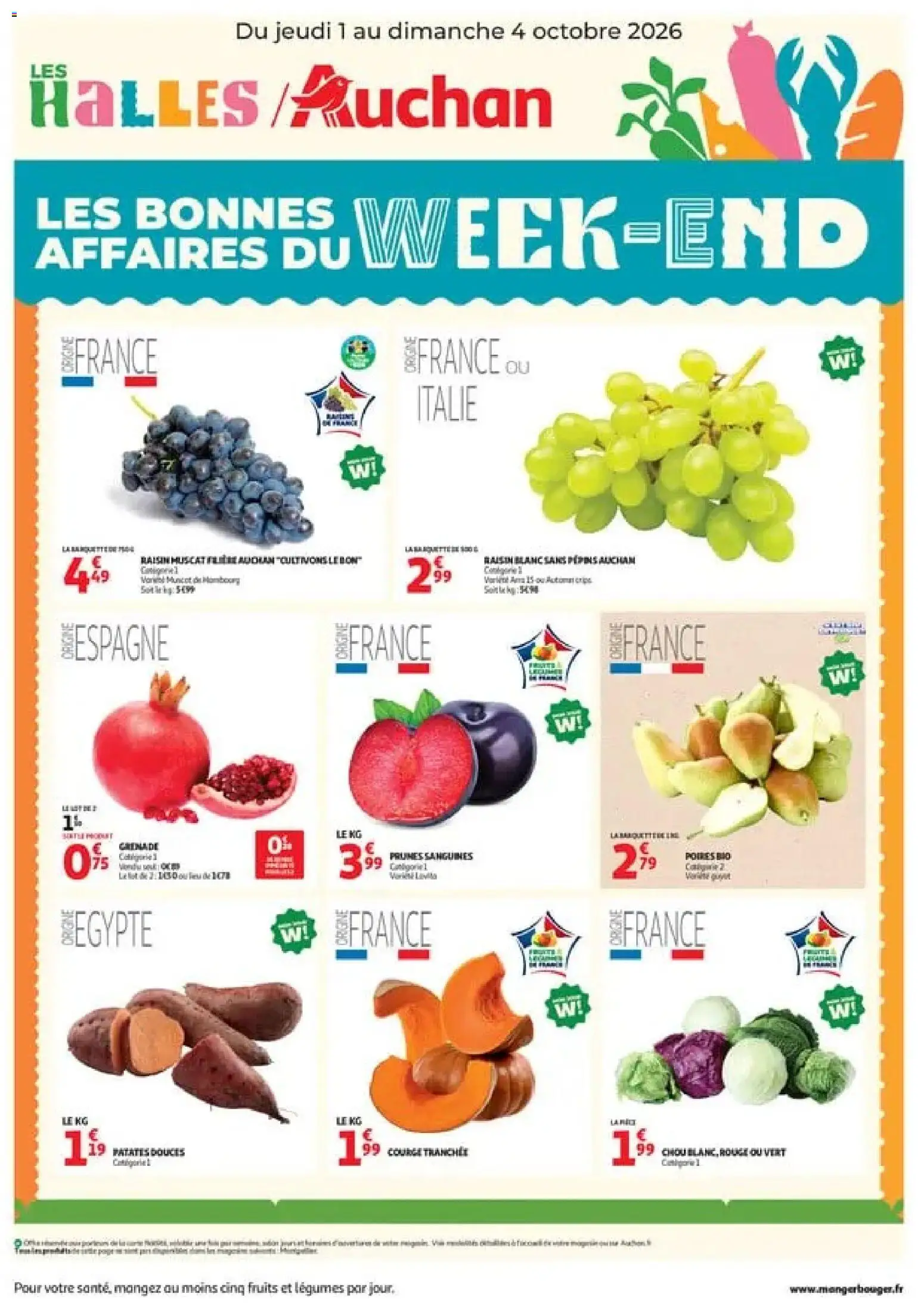 {H1} | Page: 1 | Produits: Courge, Grenade, Fruits, Chou
