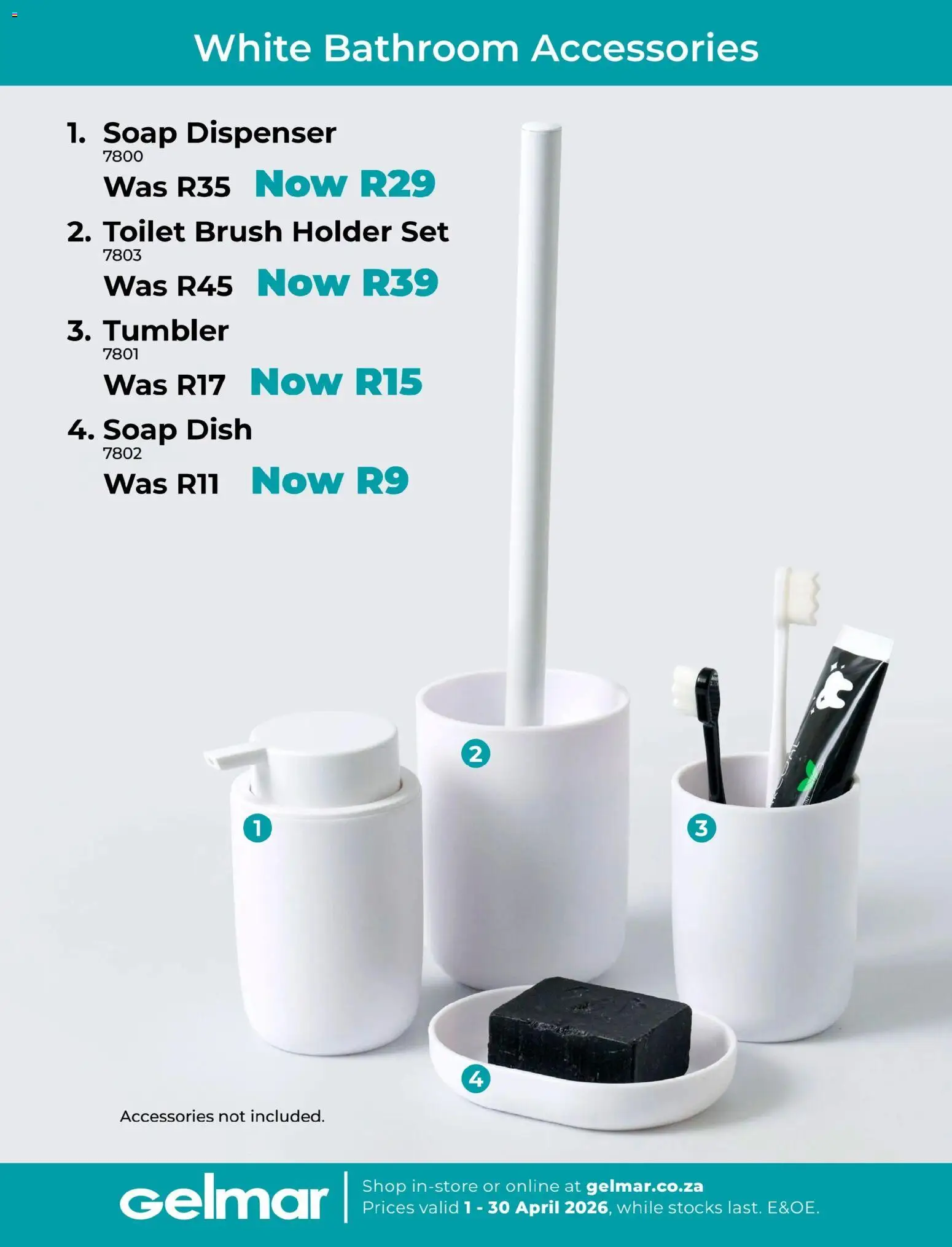 Gelmar Specials (01/04/2026 - 30/04/2026) Online