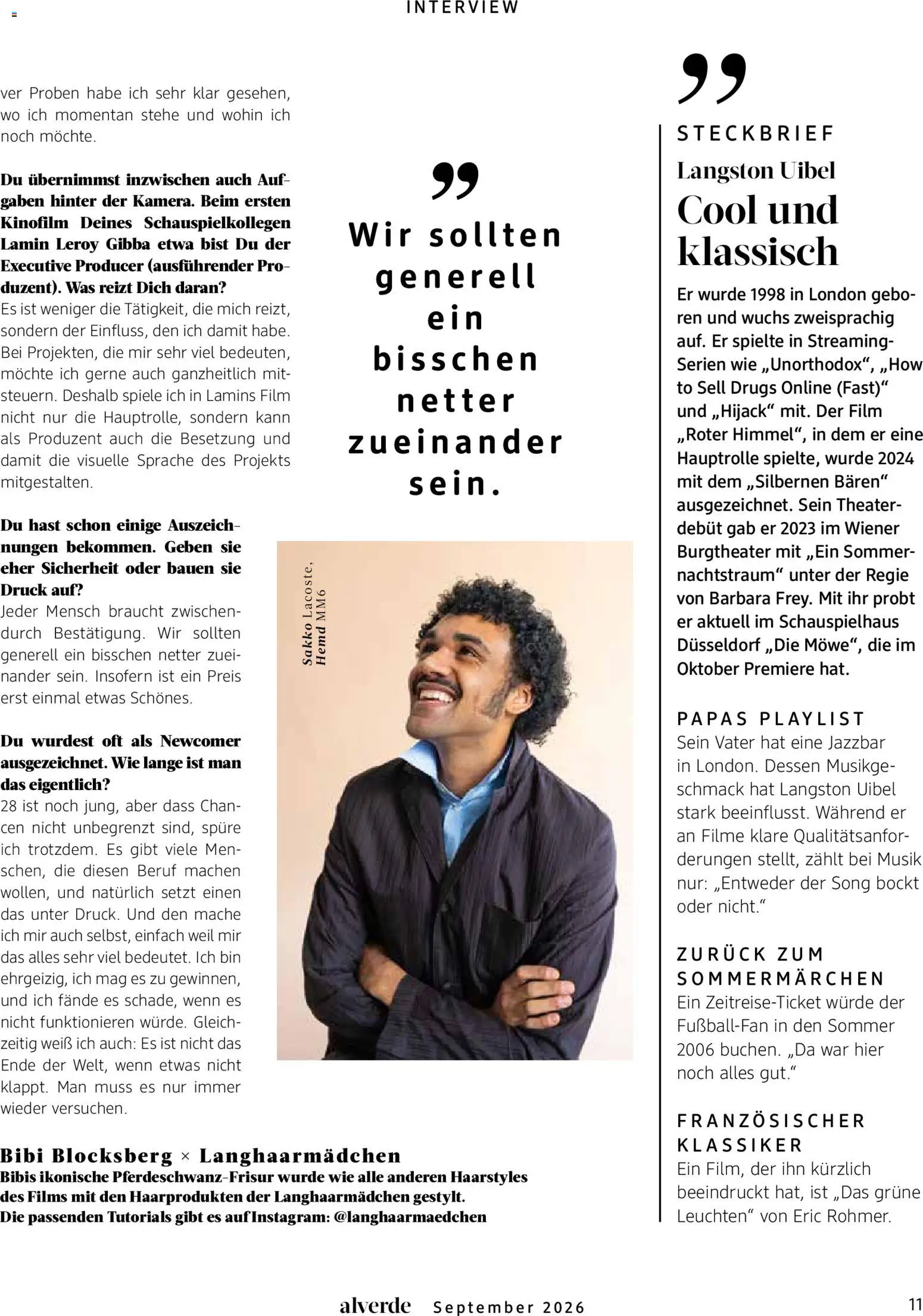 dm drogerie Prospekt – gültig ab 01.09.2026 | Seite: 11 | Produkte: Sakko, Hemd