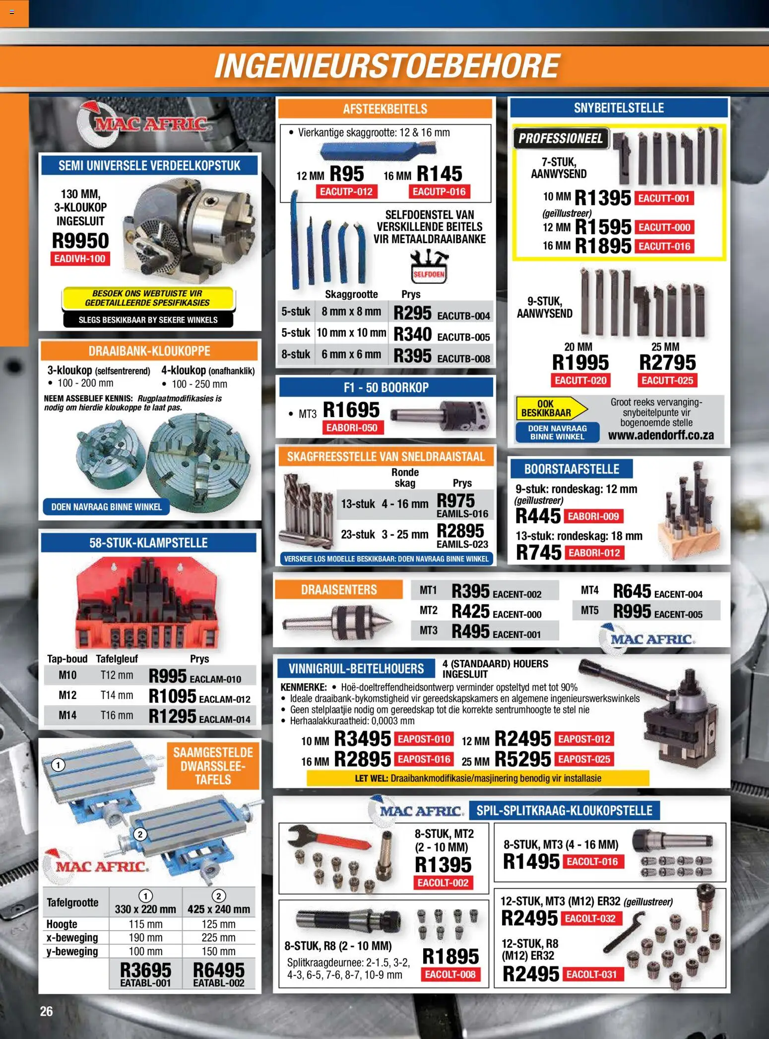 New Adendorff catalogue – valid from 01/10/2026 | Page: 28
