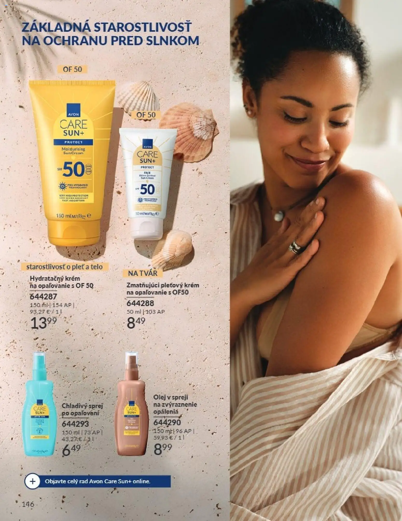 Nové Avon akcie – leták je platný od 01.08.2026 | Strana: 146 | Produkty: Olej, Hra, Krém