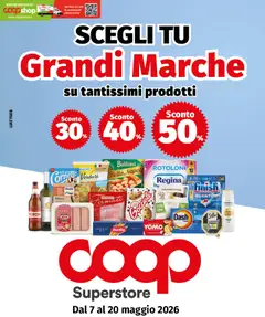 Anteprima del volantino COOP volantino Superstore Genova valido a partire dal 07.05.2026