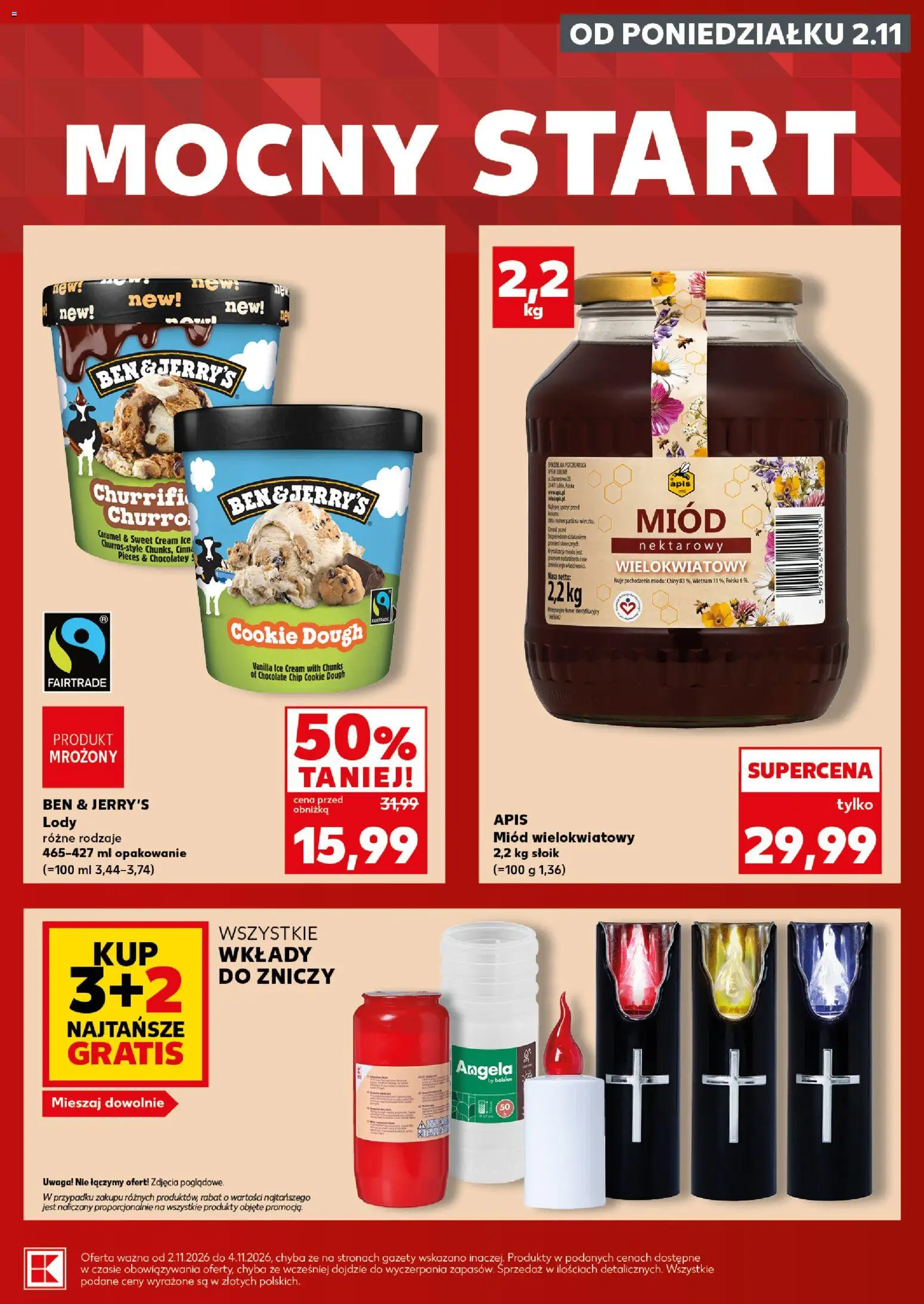 Kaufland Polsko leták - Mocny start od 02.11.2026 | Strana: 9 | Produkty: Ben & Jerry's