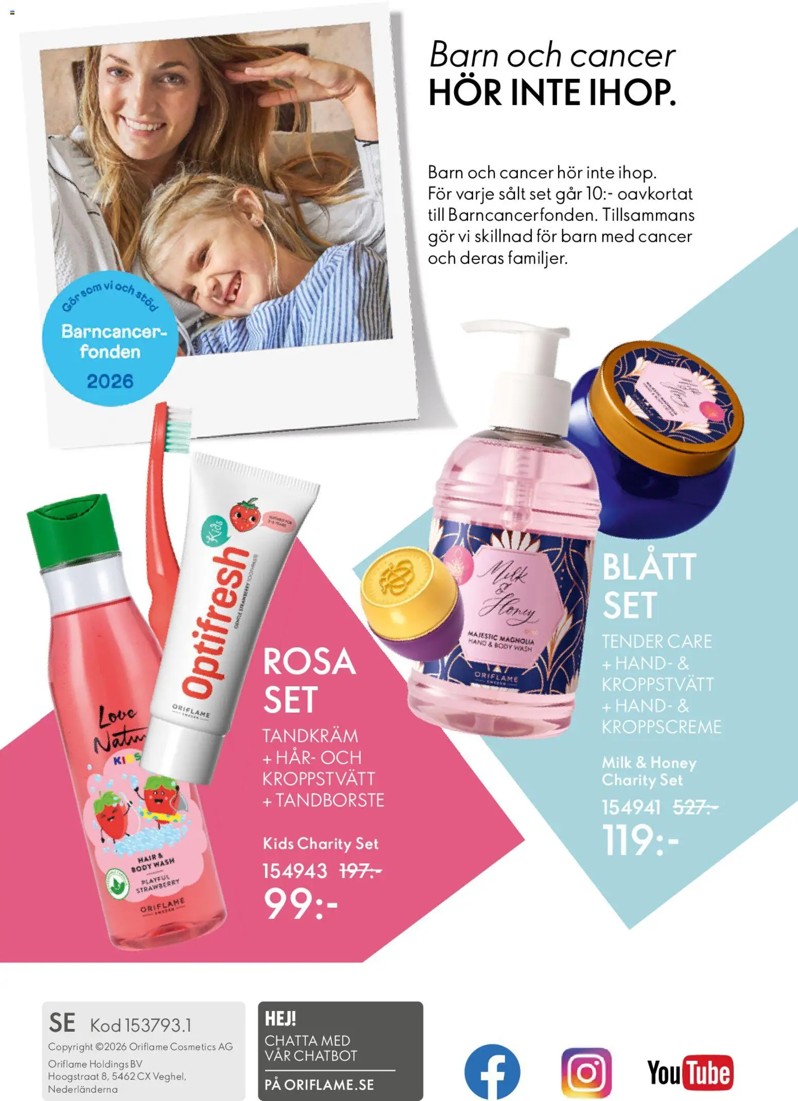 Oriflame reklamblad aktuell från 01.04.2026 | Sida: 148 | Produkter: Salt, Tandkräm, Tandborste, Set