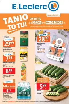 Pogląd oferty "E.Leclerc gazetka" - ważna od 27.04.2026