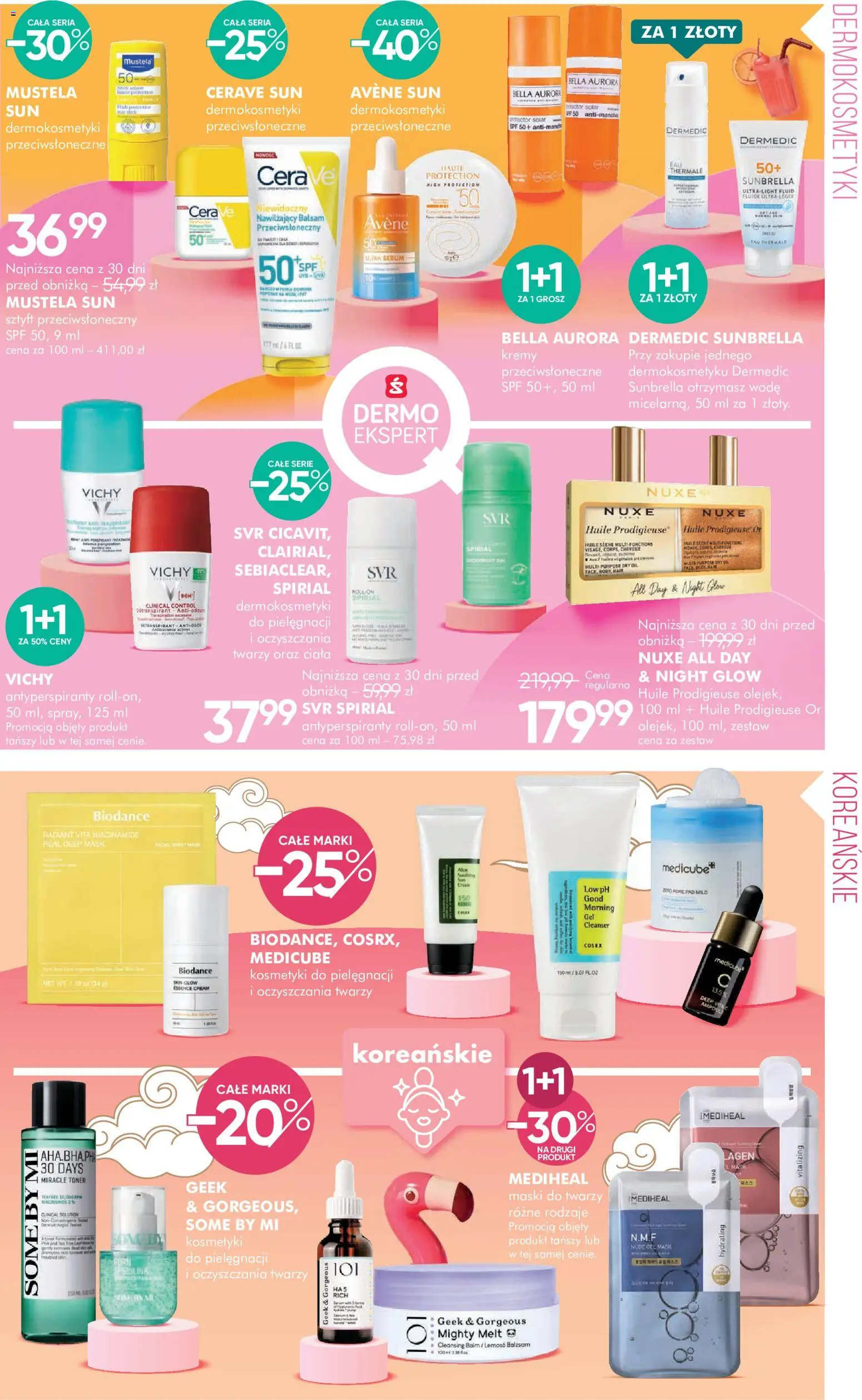 Super-pharm gazetka od 29.06.2026 | Strona: 5 | Produkty: Toner, Kosmetyki