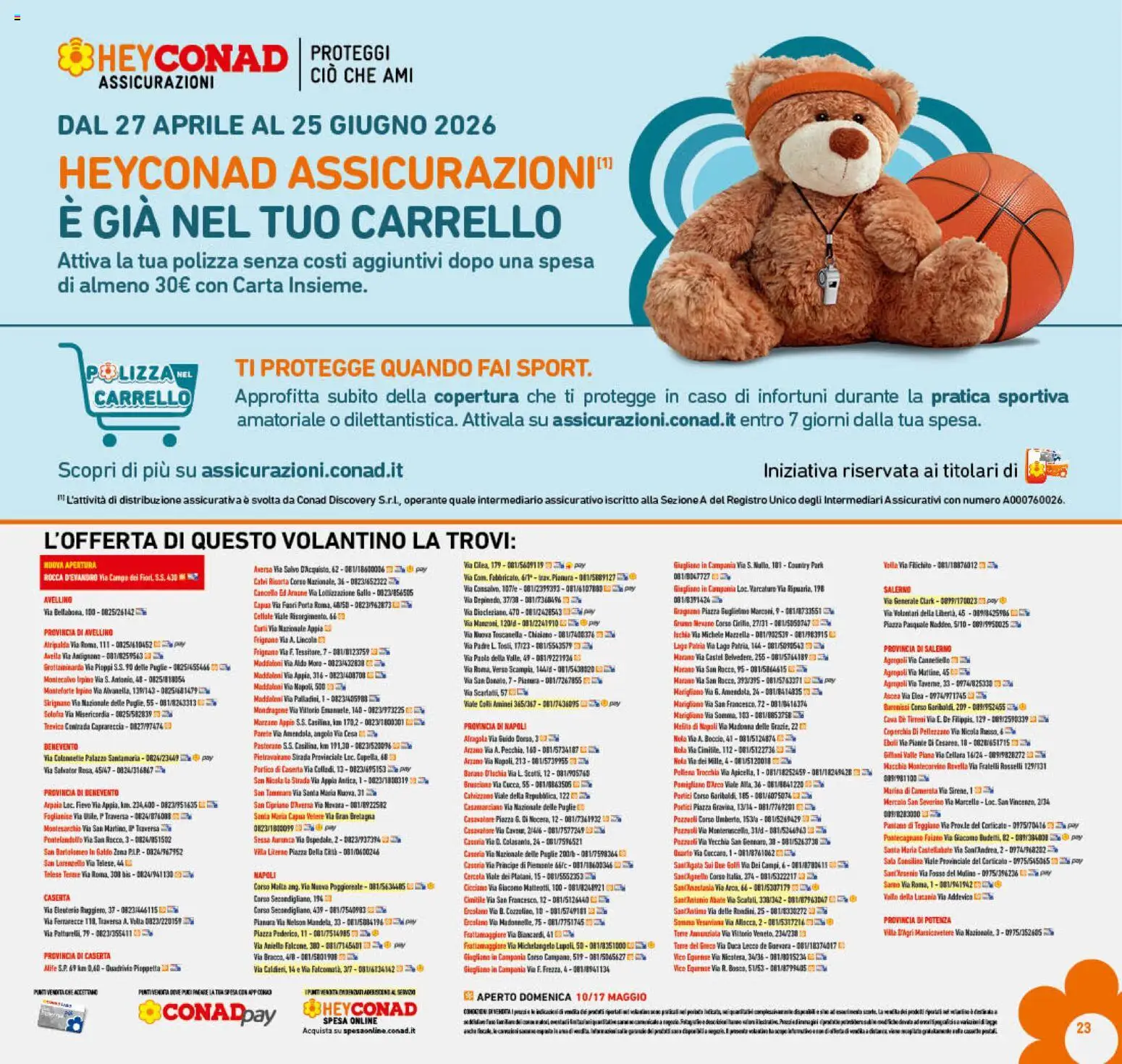 Volantino Conad del 06.05.2026 | Pagina: 23 | Prodotti: Carrello