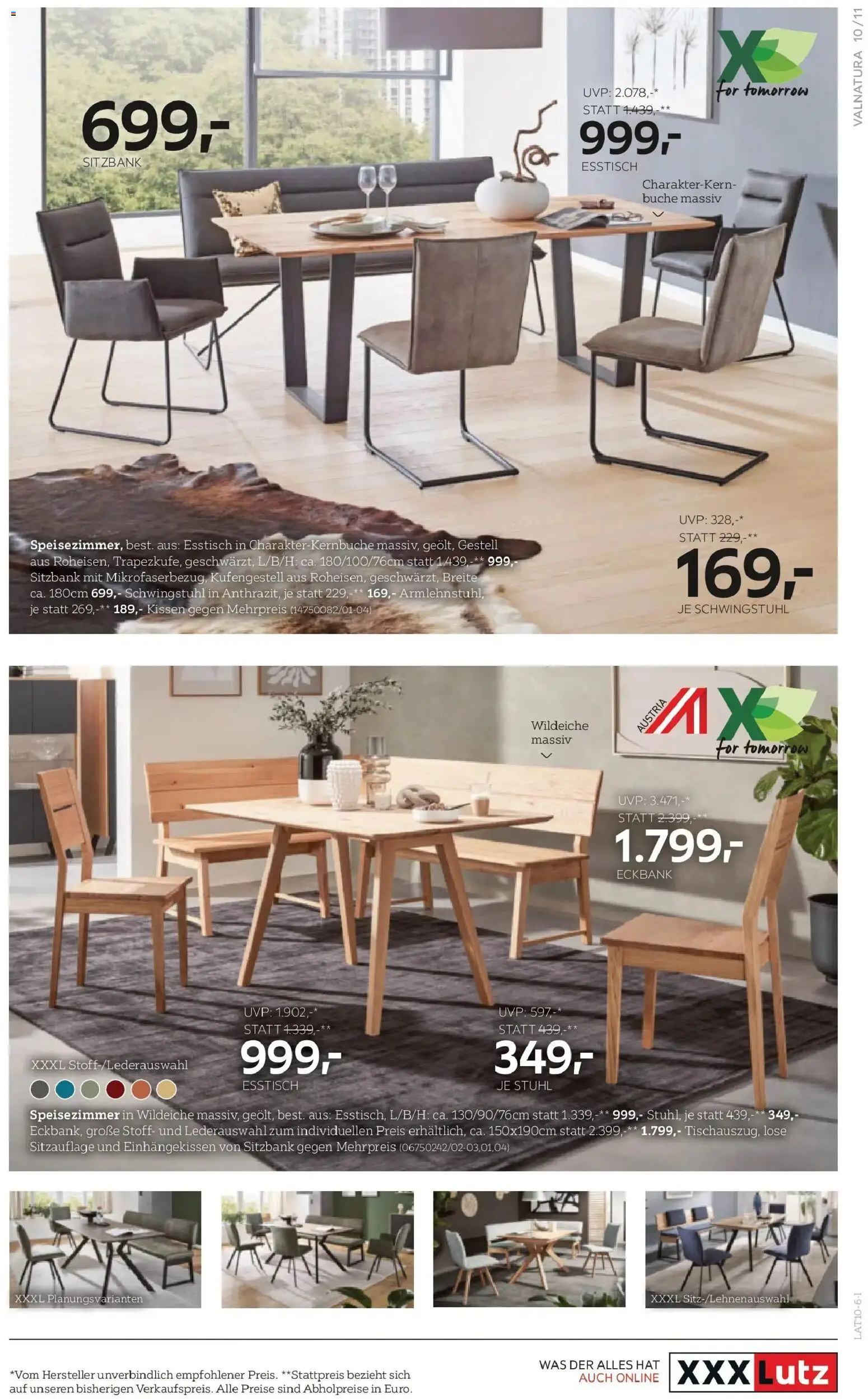 XXXLutz Valnatura gültig ab 13.10.2026 | Seite: 11 | Produkte: Kissen, Stuhl