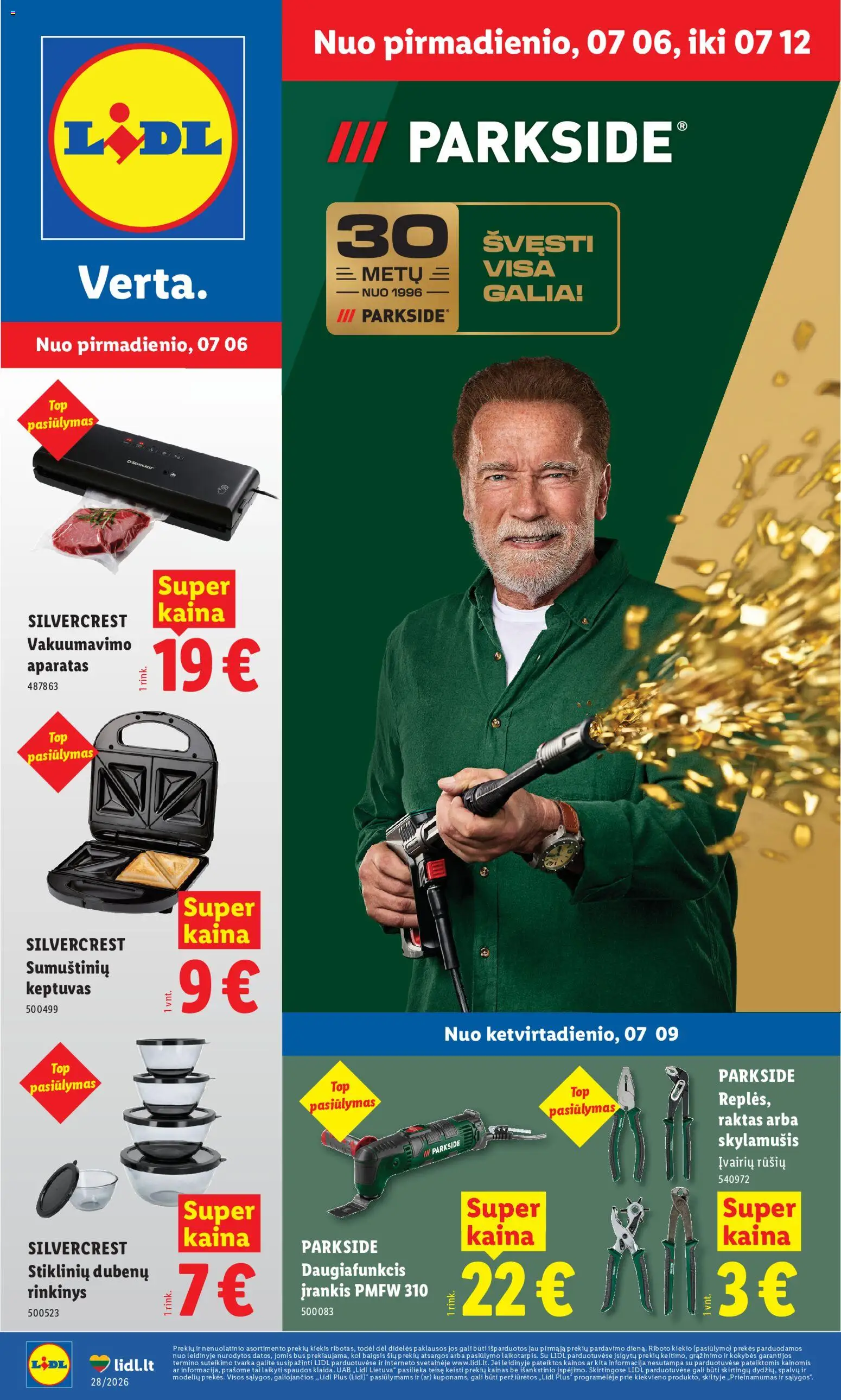 LIDL akcijos nuo 2026.07.06 | Puslapis: 1