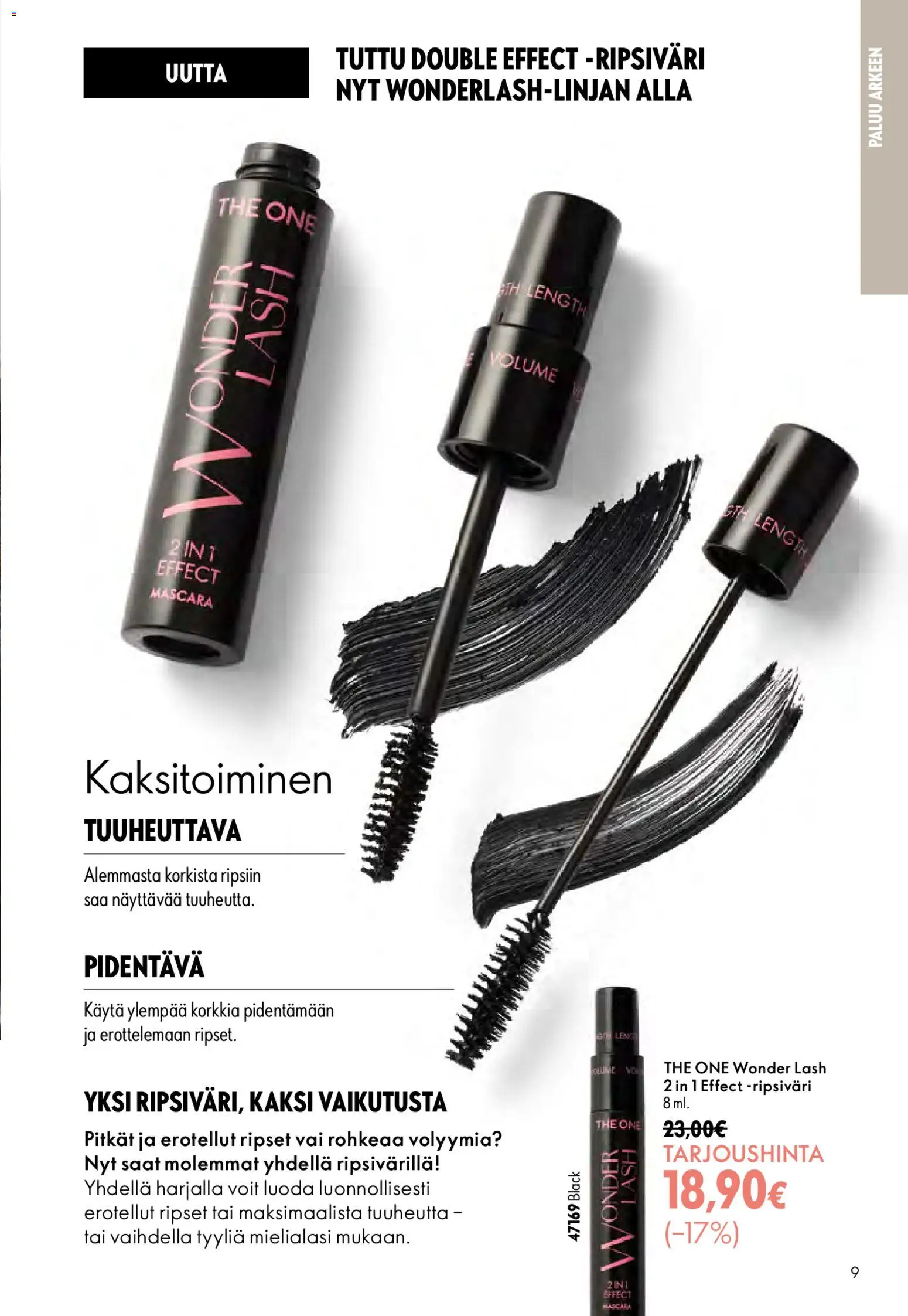 Oriflame tarjoukset – voimassa 26/08/2026 alkaen | Sivu: 9 | Tuotteet: Ripsiväri