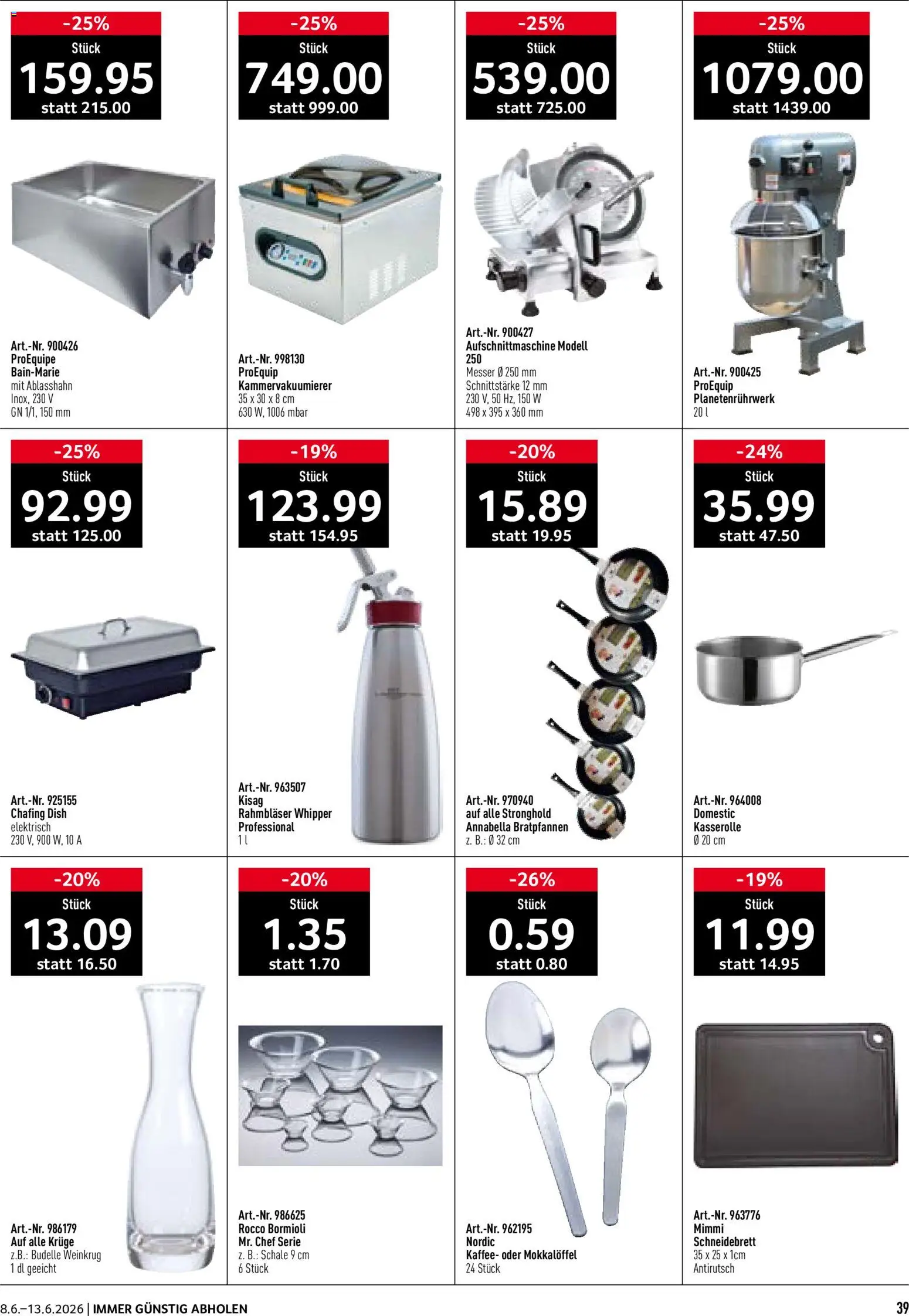 Prodega aktionen – gültig ab 08.06.2026 | Seite: 39 | Produkte: Kaffee
