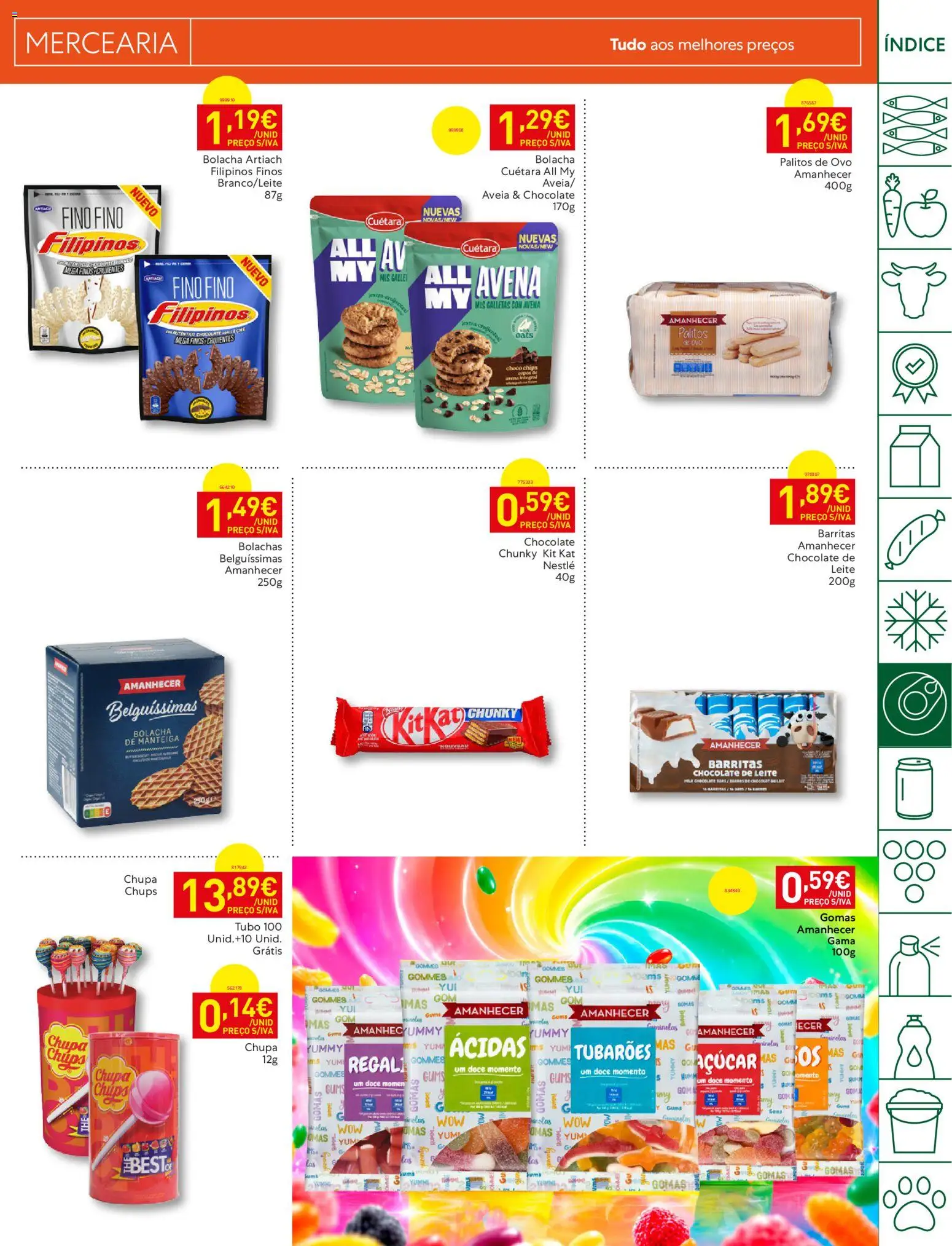 Recheio folheto Madeira │ válido de 21/07/2026 | Página: 21 | Produtos: Aveia, Leite, Açúcar, Gomas