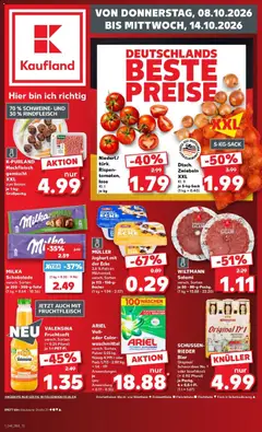 Kaufland Prospekt Ulm ab 08.10.2026 gültig