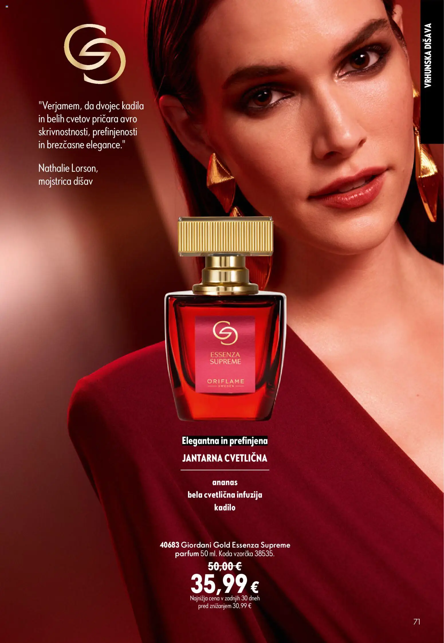 Novi Oriflame katalog ponudbe – veljaven od 05.08.2026 | Stran: 71