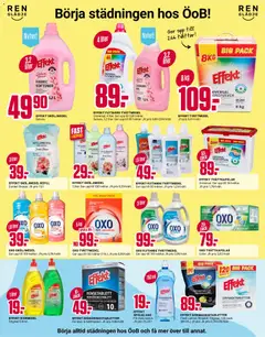 ÖoB erbjudanden - Förhandsvisning av reklamblad från butik ÖoB aktuell från 28/09/2026 | Sida: 2 | Produkter: Diskmaskinstabletter, Diskmedel, Tvättkapslar, Tvättmaskin