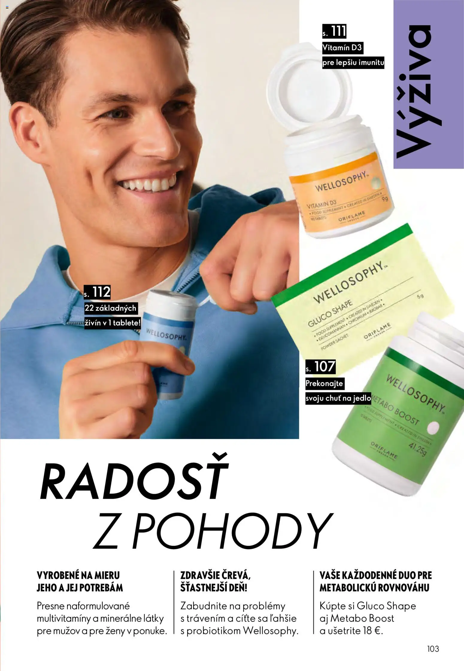 Nové Oriflame akcie – leták je platný od 29.07.2026 | Strana: 103 | Produkty: Metabo