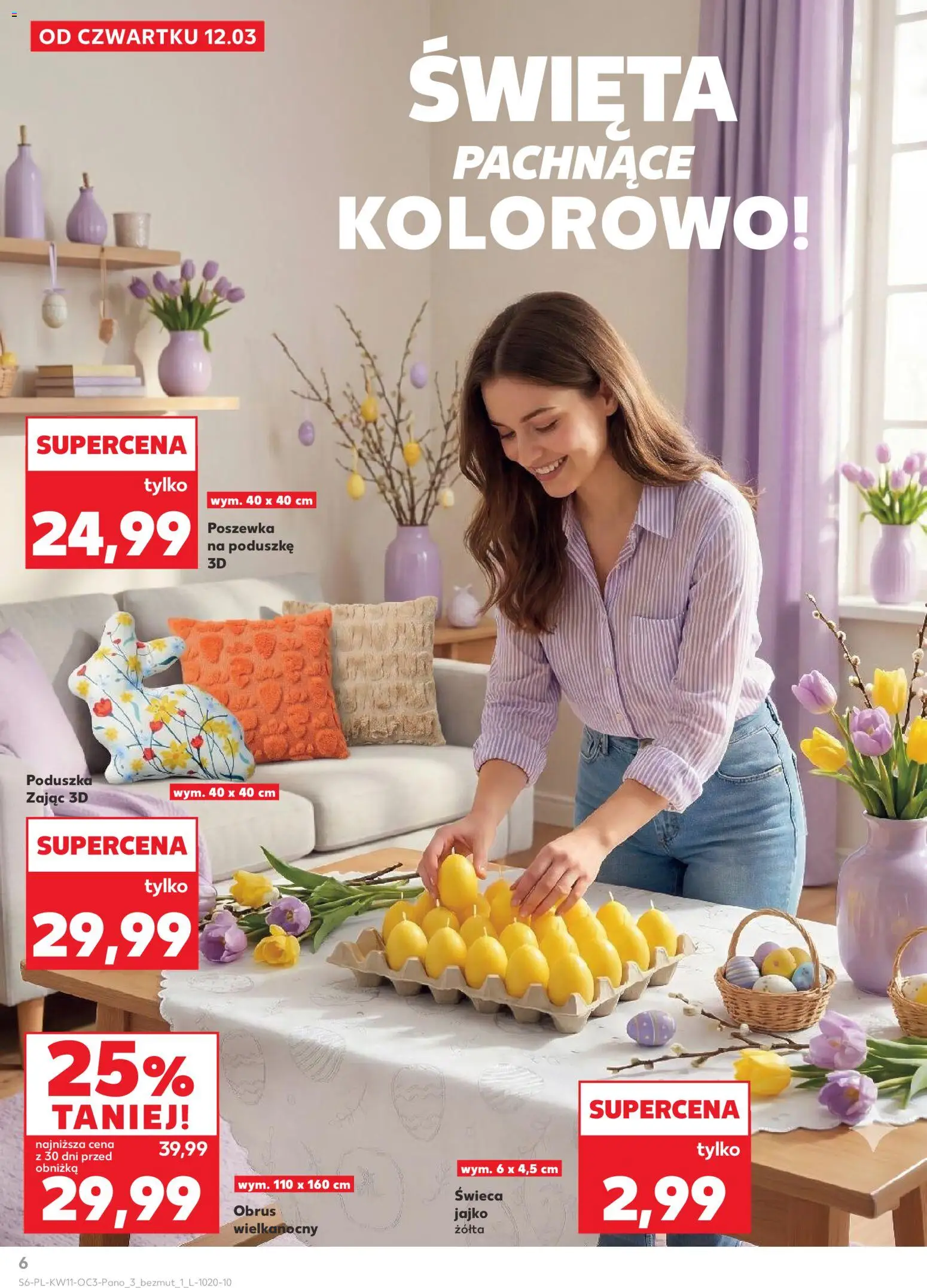 Kaufland Polsko leták - Dom gotowy na Wielkanoc od 12.03.2026 | Strana: 6