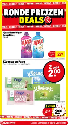 Kruidvat folder week 20 - Voorbeeld van een folder van Kruidvat, geldig van 12.05.2026 | Pagina: 31 | Producten: Kan, Allesreiniger, Tissues, Toiletpapier