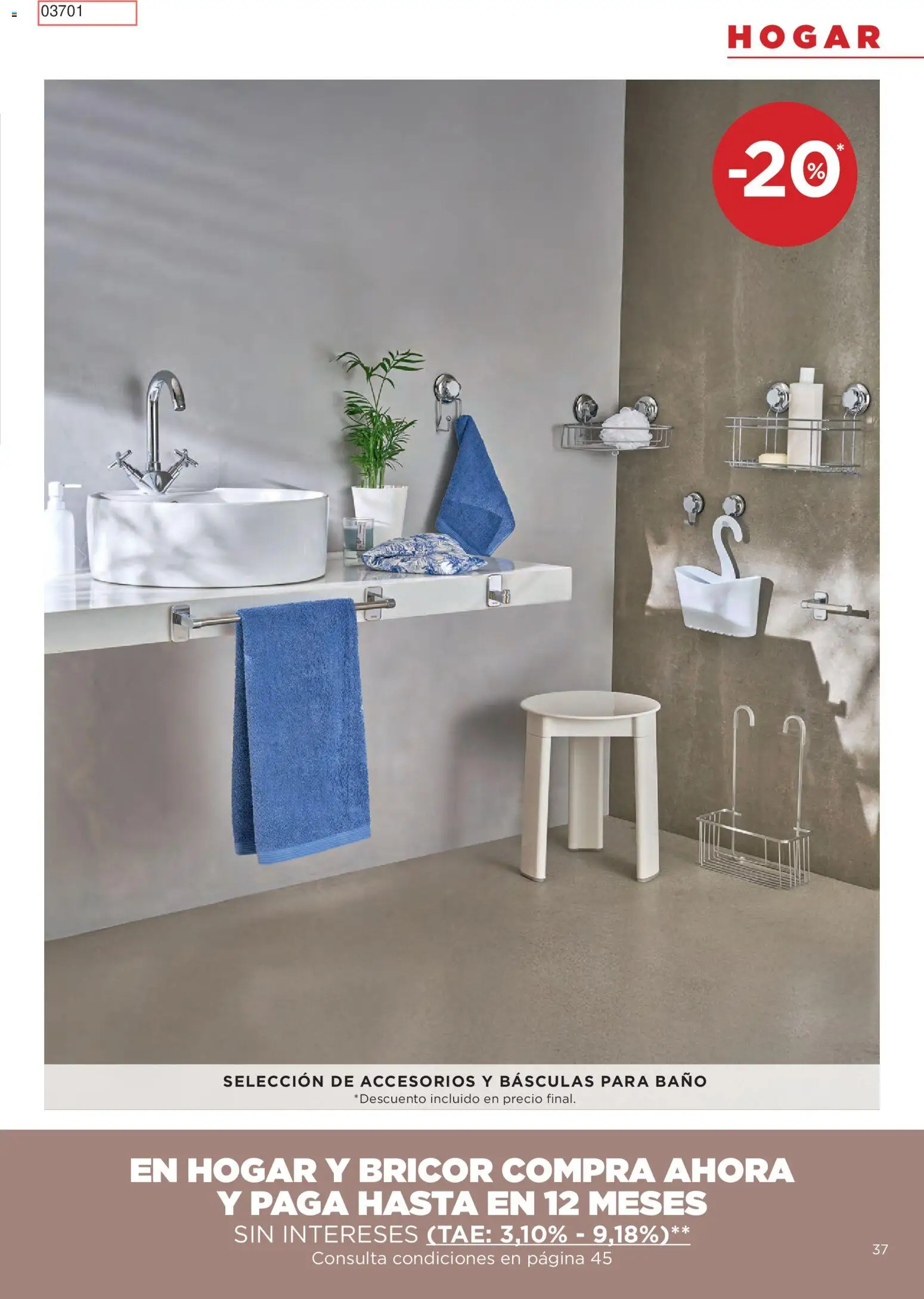 Hipercor catálogo │ válido desde el 30/07/2026 | Página: 37 | Productos: Baño