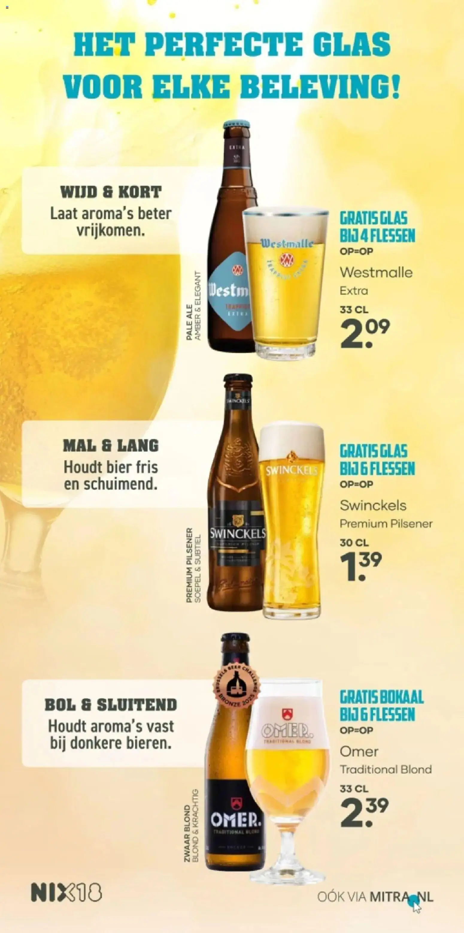 {H1} | Pagina: 8 | Producten: Bier, Bol, Glas