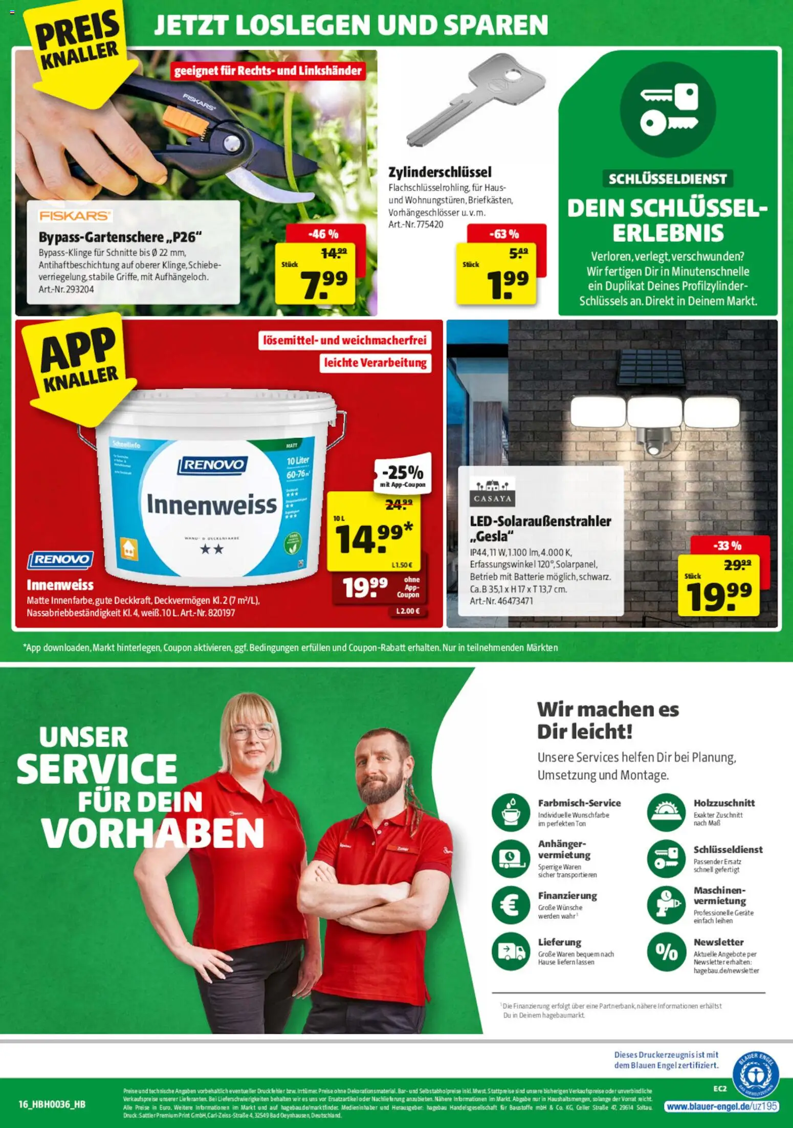 Hagebau Prospekt – gültig ab 29.08.2026 | Seite: 24 | Produkte: Batterie, Bad