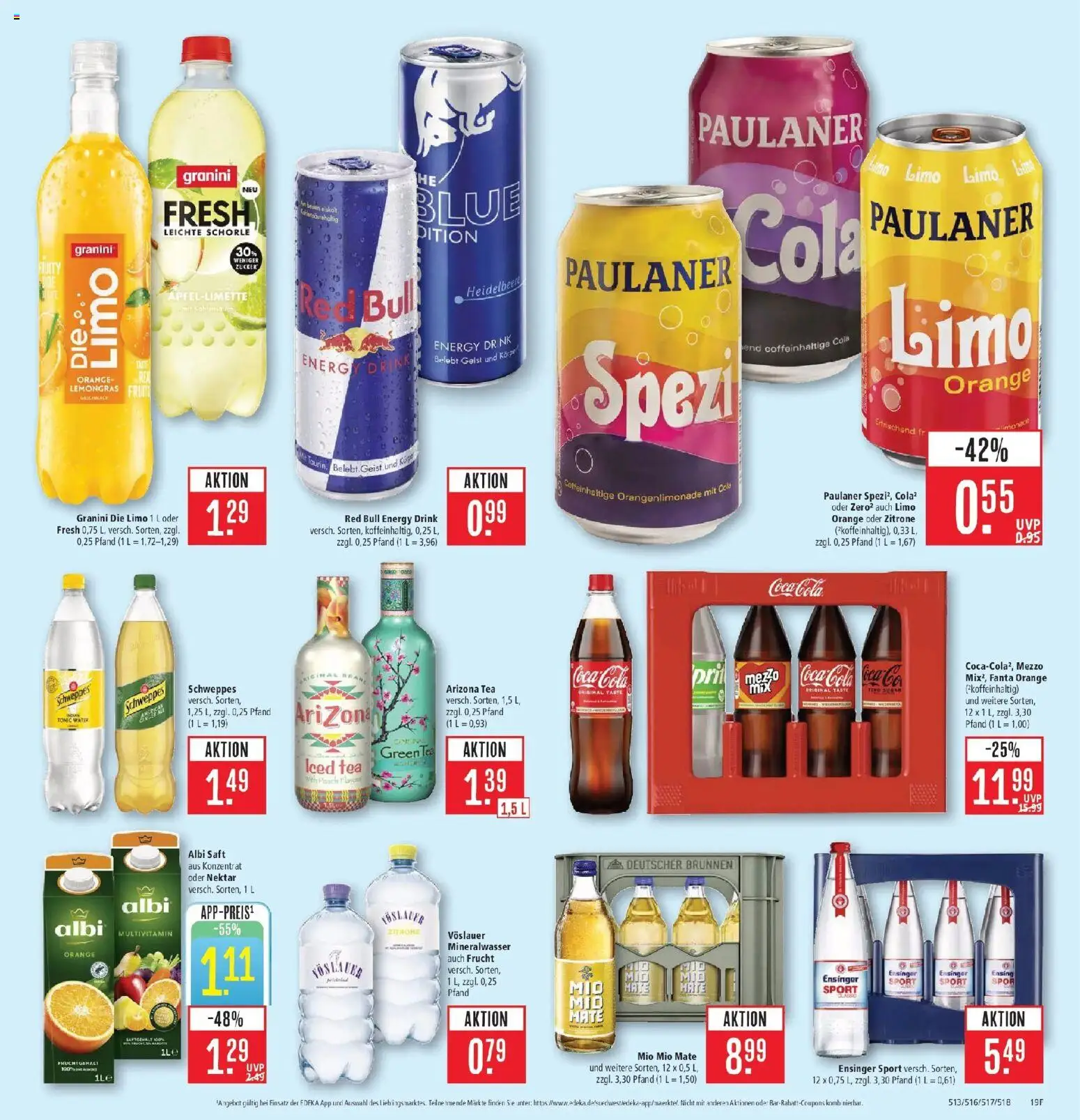 Marktkauf Prospekt Böblingen (ab 10.08.2026) » Angebote online | Seite: 23 | Produkte: Fanta, Mio mio mate, Schweppes, Granini die limo