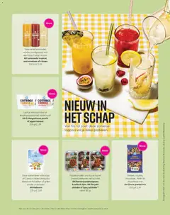 AH Lemonade tropical, watermeloen of citroen, Deze verse lemonades worden koudgeperst voor een frisse, fruitige smaak. - Voorbeeld van een folder van Albert Heijn, geldig van 03-07-2026 | Pagina: 111