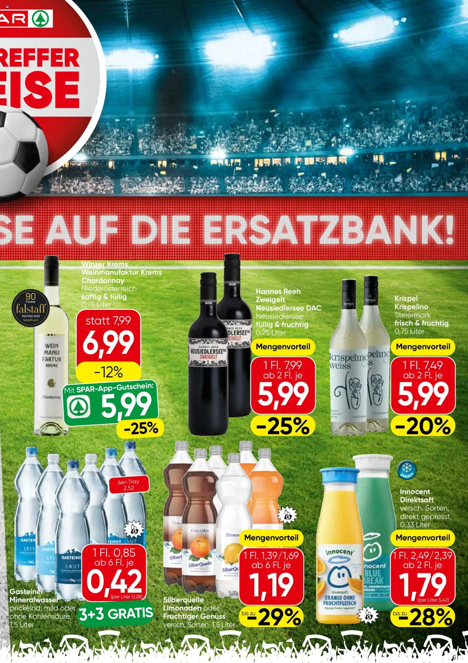 Spar Flugblatt - Tirol gültig ab 01.07.2026 | Seite: 5 | Produkte: Wein