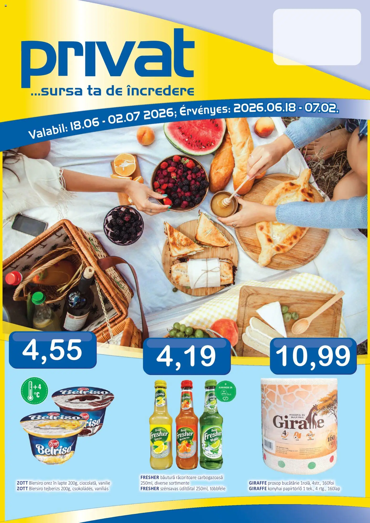 Noul catalog CBA – valabil de la 18.06.2026 | Pagină: 1 | Produse: Bucătărie, Lapte, Orez
