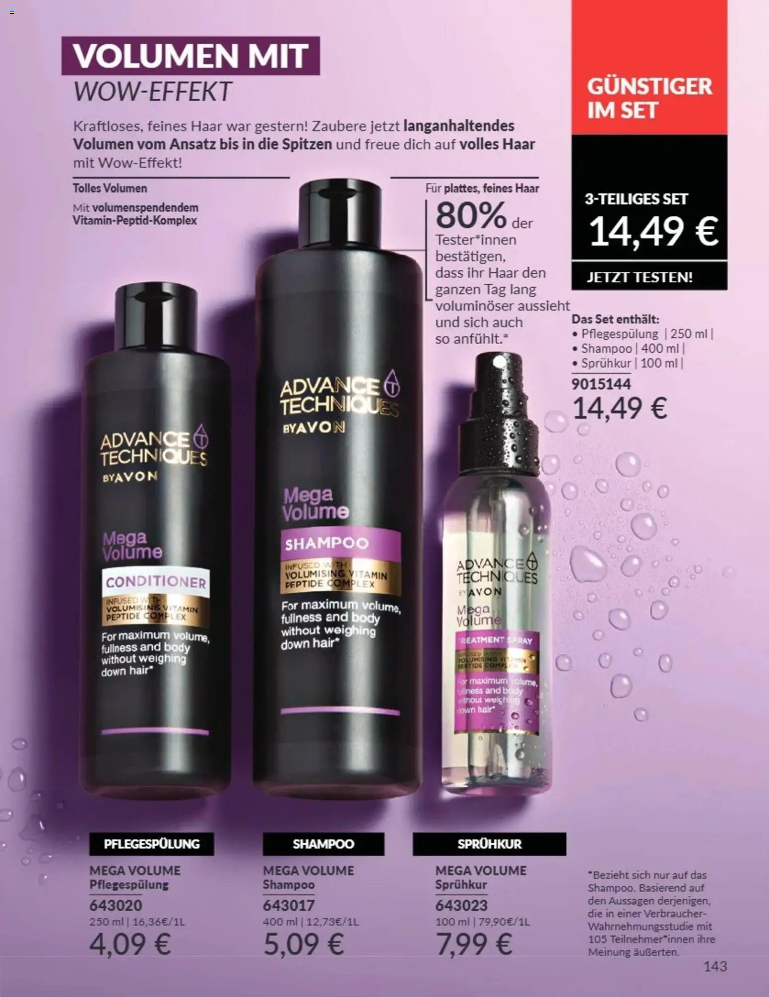 AVON Katalog August 2026 – gültig ab 08.08.2026 | Seite: 143 | Produkte: Shampoo