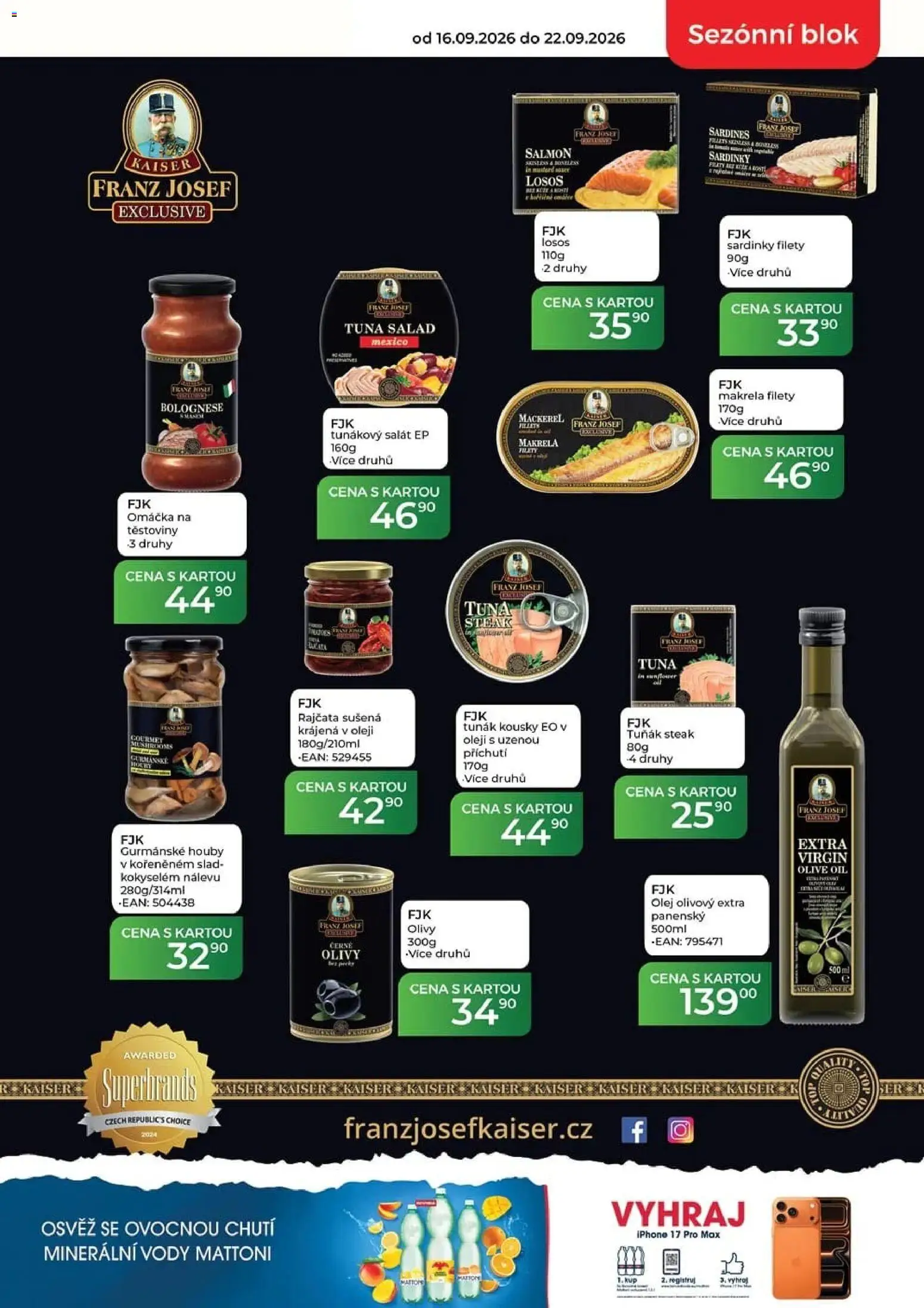 Tamda Foods leták od 16.09.2026 | Strana: 3 | Produkty: Rajčata, Blok, Sardinky, Tuňákový salát