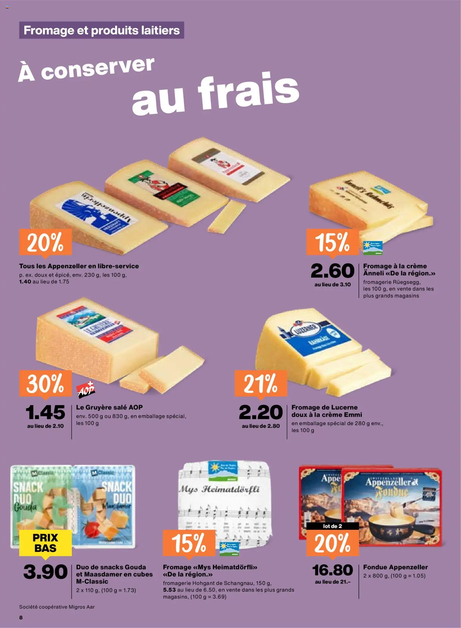 Migros aktionen FR – gültig ab 29.10.2026 | Seite: 8