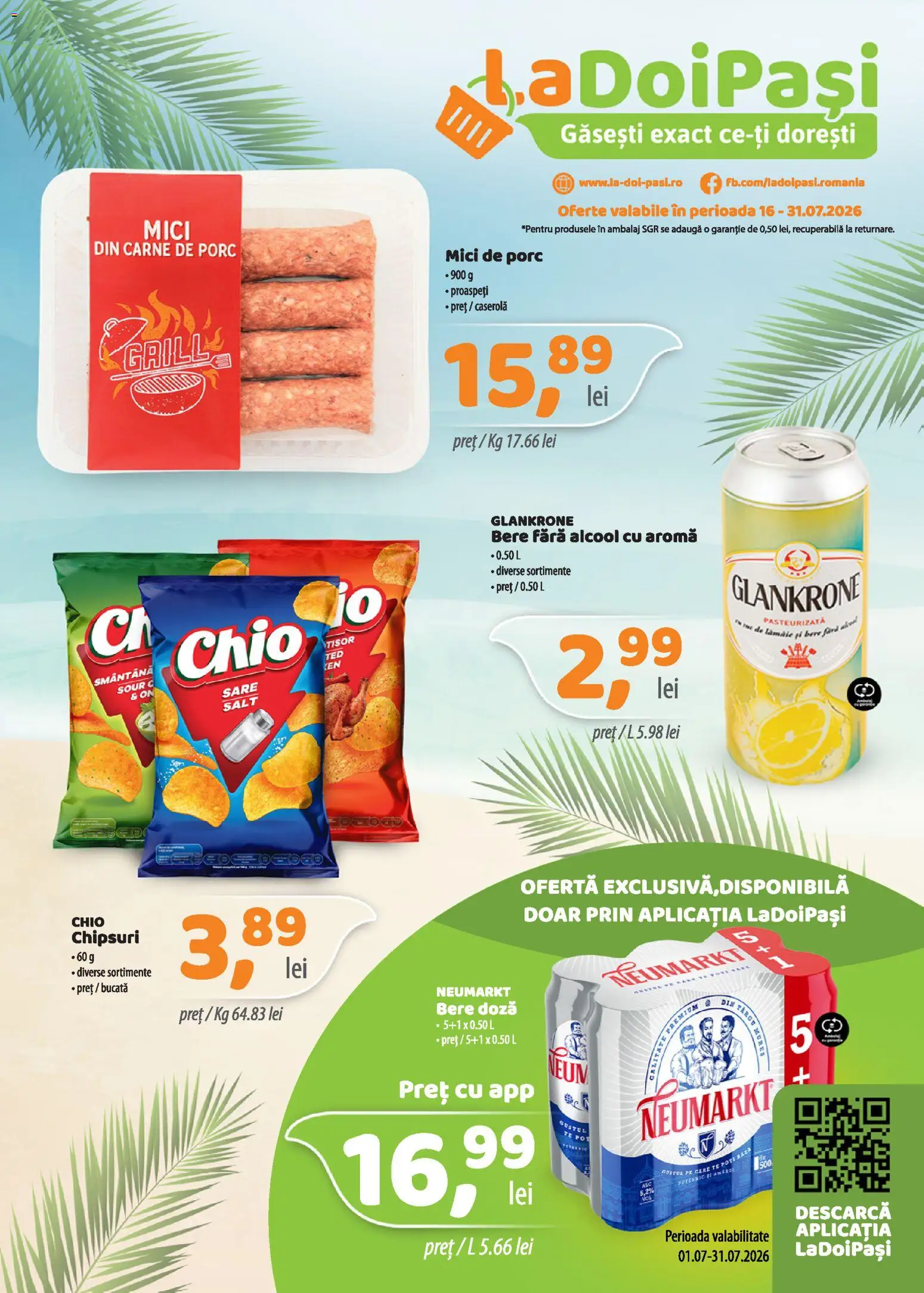 Noul catalog LaDoiPași – valabil de la 16.07.2026 | Pagină: 1