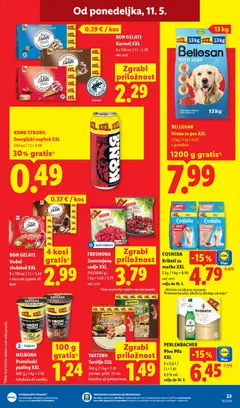 Lidl katalog akcije – veljaven od 07.05.2026 | Stran: 43 | Izdelki: Tuna, Cokolada, Pivo, Jagode