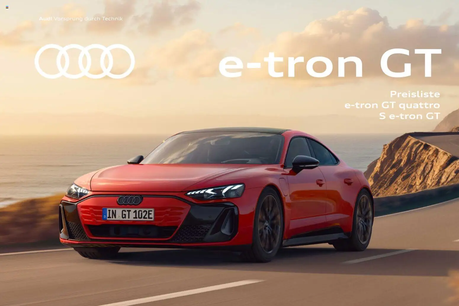 Audi e-tron GT – gültig ab 28.10.2025 | Seite: 1