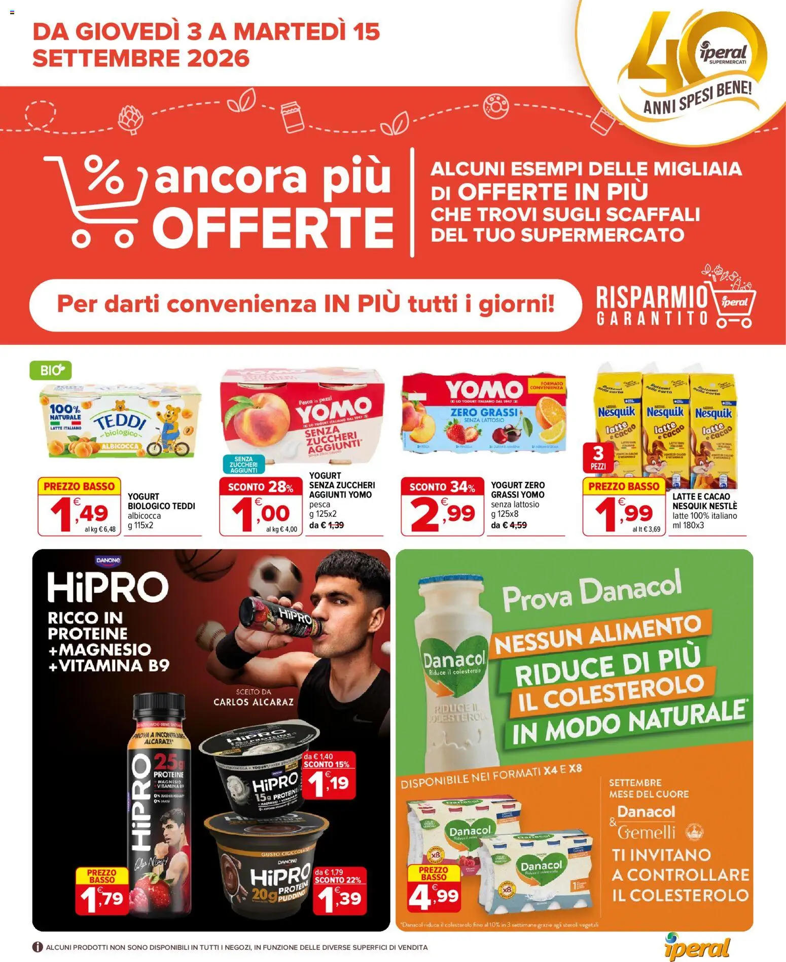 Volantino Iperal del 03/09/2026 | Pagina: 1